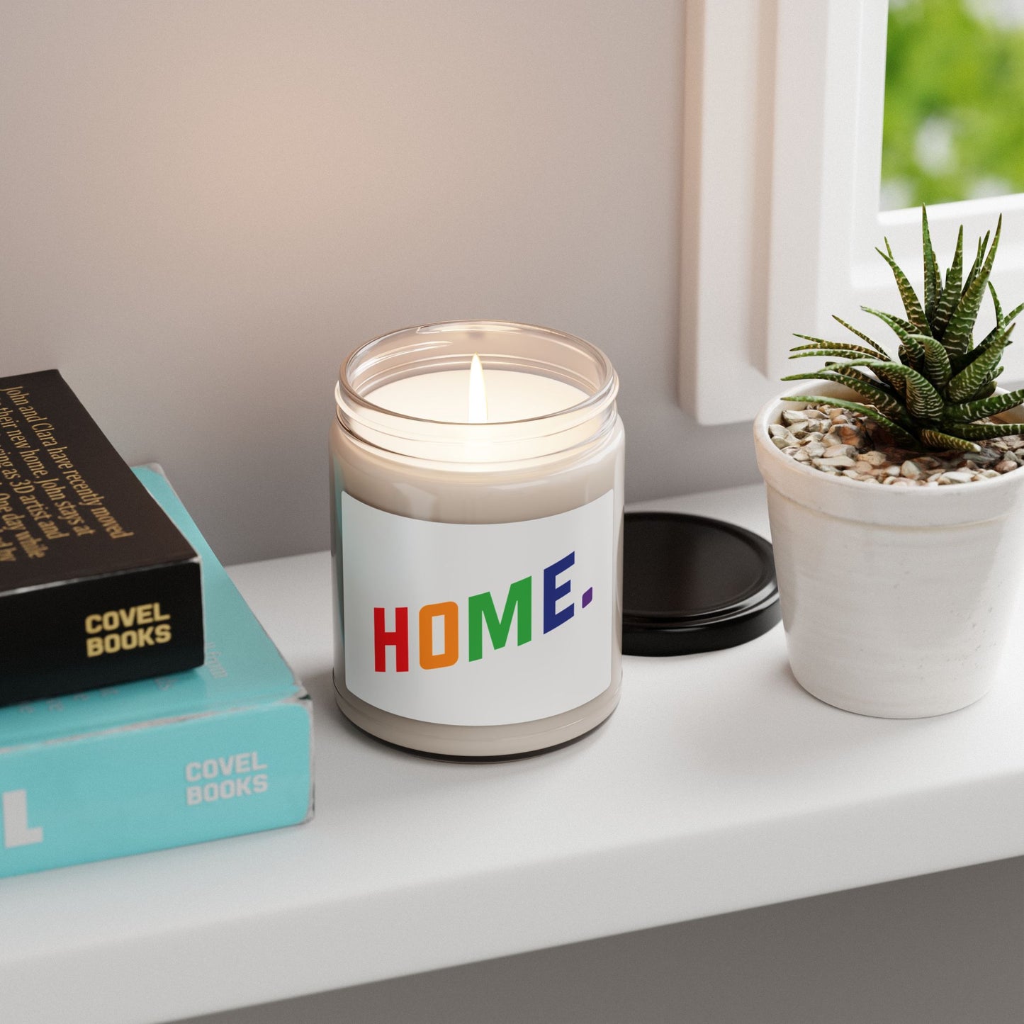 Home Scented Soy Candle - 9oz Aromatic Jar for Cozy Living Spaces