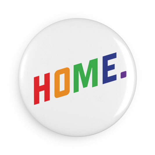 Colorful Home Button Magnet - Perfect Decorative Fridge Magnet - Set of 1 or 10